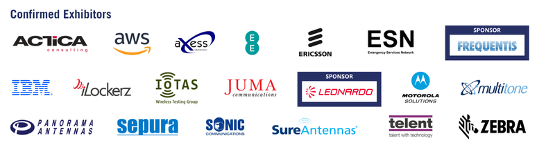 Company logos of sponsors of British APCO 